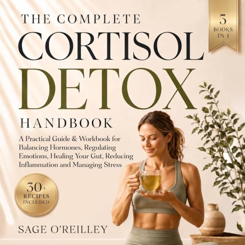 『The Complete Cortisol Detox Handbook』のカバーアート