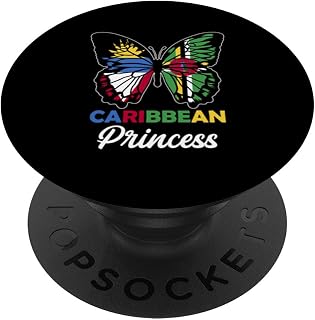 Antigua and Dominica Mix Half Antiguan Dominica Roots PopSockets Standard PopGrip