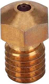 3D Printer Extruder Spray Nozzle 1.75mm Ruby Nozzle/Sapphire Nozzle Extruder Nozzle Compatible with PETG ABS PEI PEEK (Ruby Nozzle)