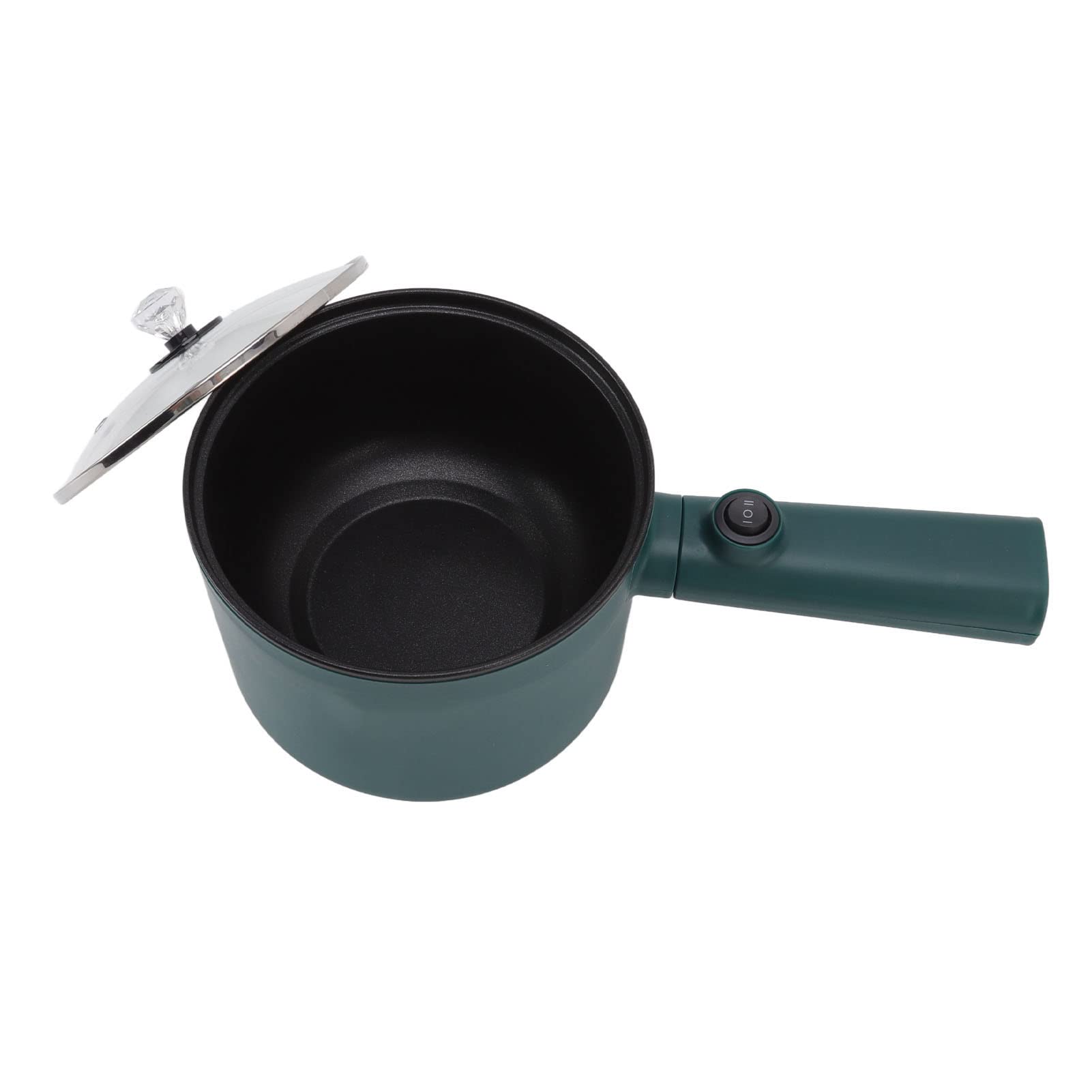 Electric Hot Pot, Electric Cooking Pot Long Handle Food Grade for Travel (EU Plug 220V)-image-34