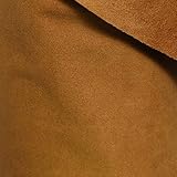 Ultrasuede Fabric, Soft (ST, Style 223), Aztec Leather Color, 8.5' x 4.25', 0.8mm Thickness, 6.43oz per Square Yard, Material for Making Clothing, Shoes, pet beds, Furniture and car Upholstery