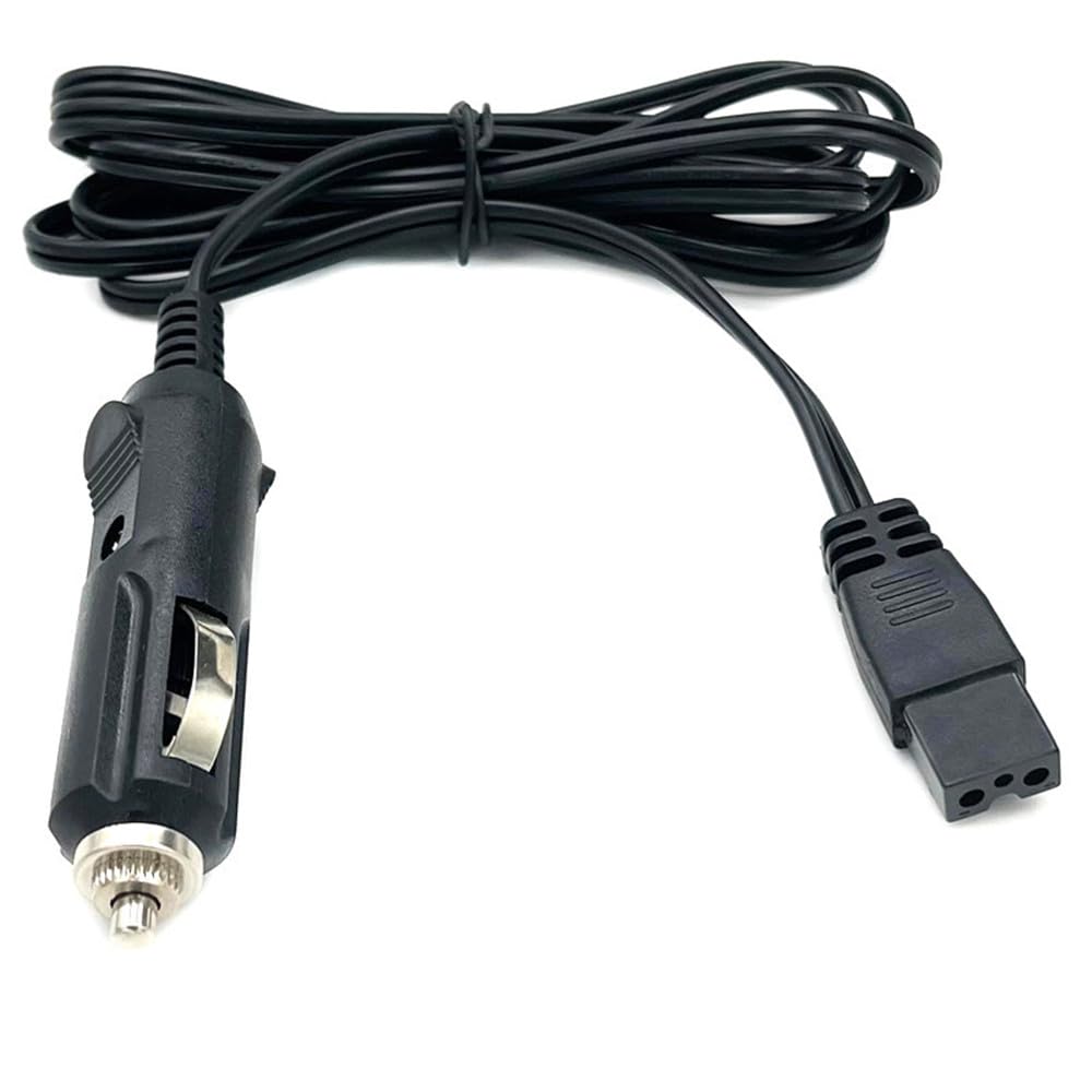Eonvic 12V DC Sigarettenaansteker Verlengkabel, Mini Koelkast Netsnoer Auto Koeler Vervangende Lood Kabel voor Auto Koeler Doos Mobicool NFA