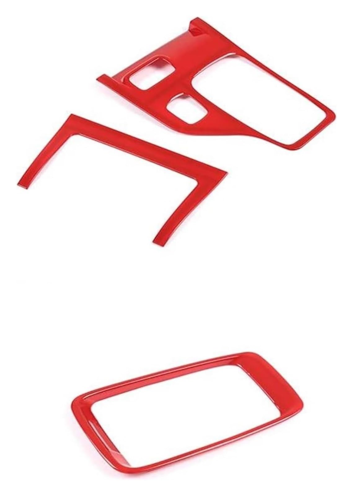 Qwqthgs Style 6 For Ranger 2015-2022 Lhd Center Console Gear Shift Panel Cover Trim Frame Stickers Interior Trim Strips(Style 6)