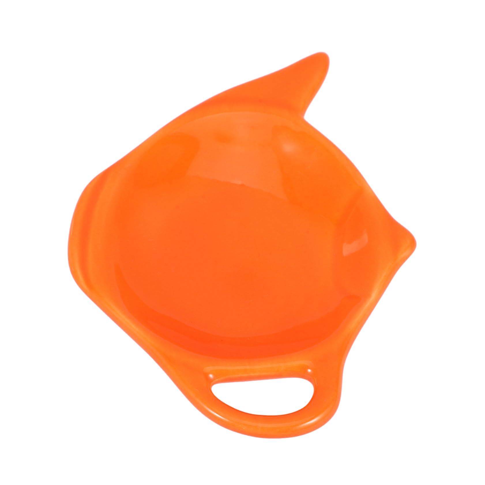 OKUMEYR Elegant Teapot Shaped Ceramic Dish for Tea Bags Multi Purpose Holder Easy to Clean and Maintain for Condiments and Breakfast Snacks