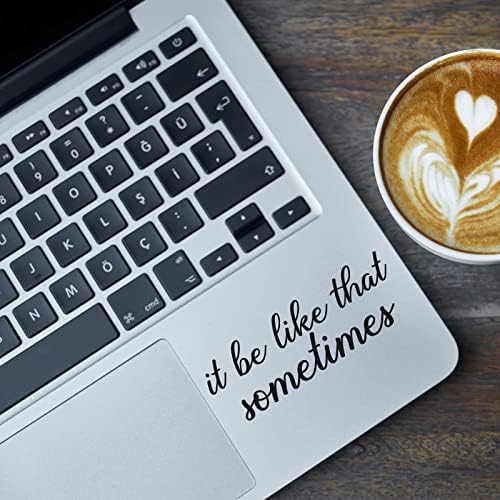 4 Pieces Laptop Stickers Inspirational Vinyl Quote Mental Health Stickers Encouraging Decals Notebook Sticker Motivational Saying Stickers for Laptop Computer Tablet Car Women Men