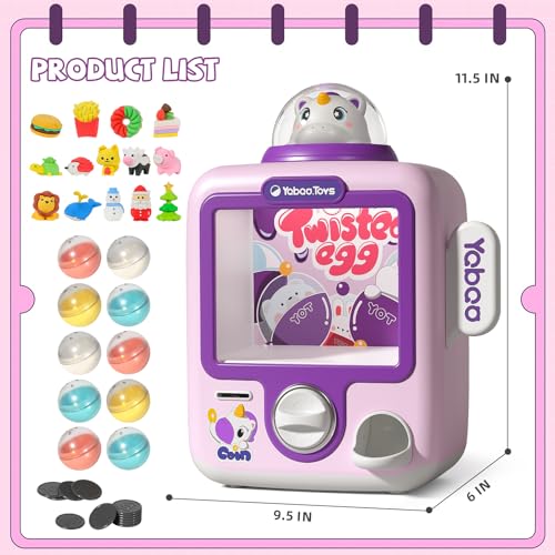 50% Off MEWOCHEE Unicorn Vending Machine Toy for Girls Ages 3-8