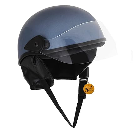 Sage Square Multipurpose Half Face Helmet for Men, Women.