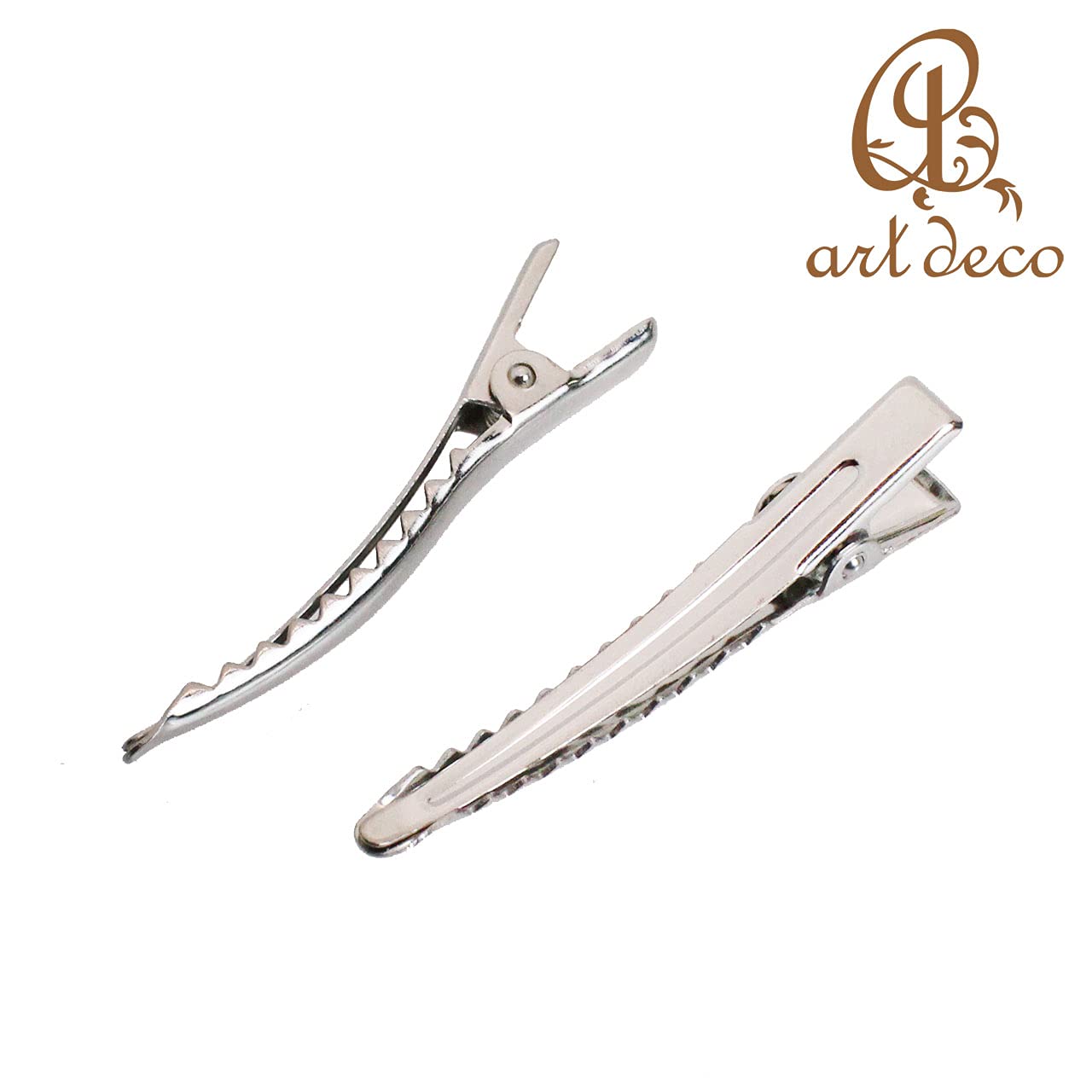 Amazon | ヘアクリップ 髪留め 髪飾り 6mm×44.5mm アクセサリーパーツ