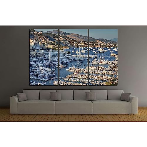 Toile Yacht Club №213 ZELLART tableau d'art maritime premium de format XXL