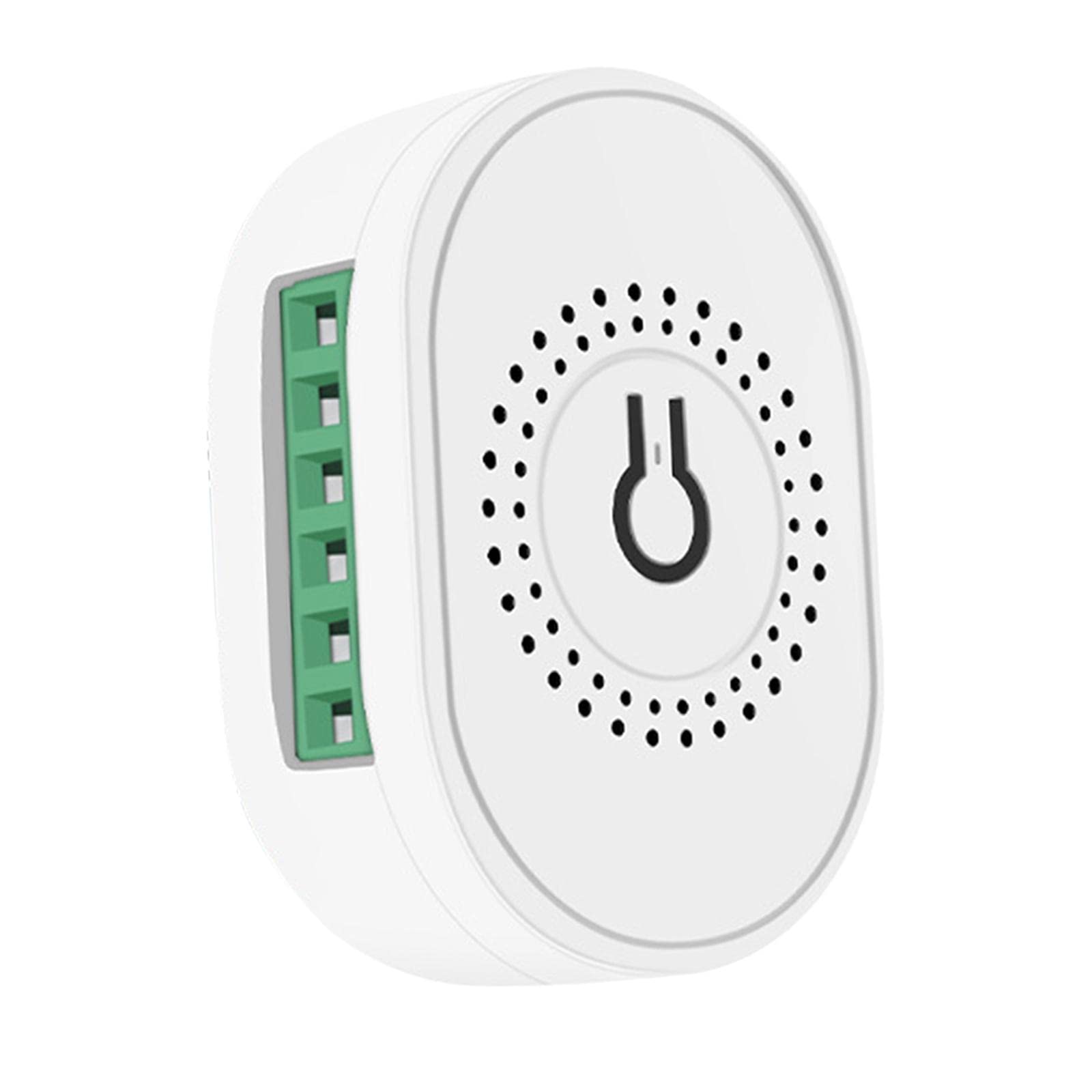 LICHTS WiFi Smart Switch Light Mini 2 Way Module Breaker for Amazon Alexa White 16A-image-28
