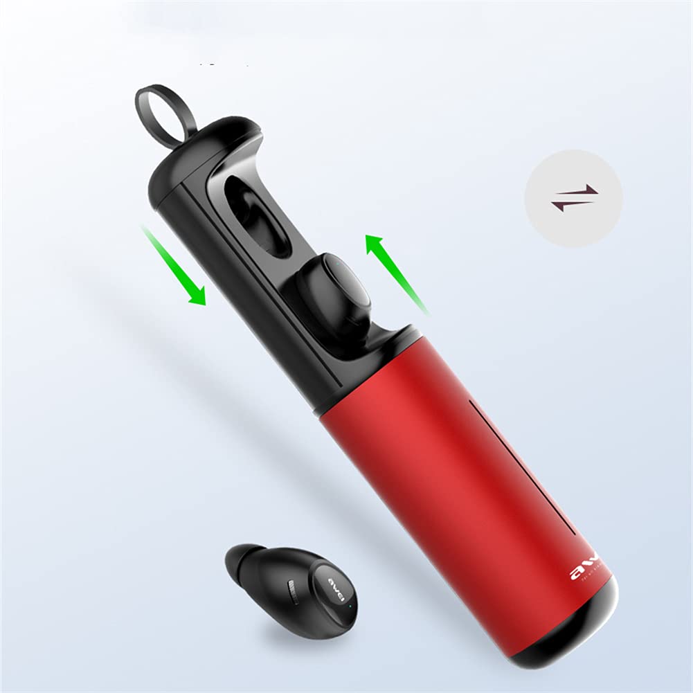 Veri Auricolari Wireless, Cuffie Bluetooth con Riduzione del Rumore, con Microfono, IPX4 Impermeabile, Stereo Hi-Fi, per L'allenamento in Palestra