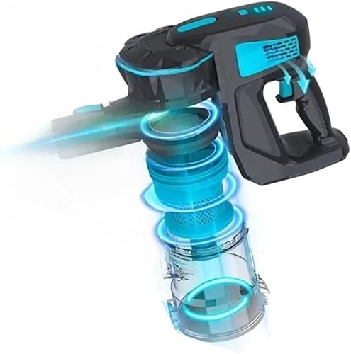 Miniatura 5 de INSE V770 - Aspiradora inalámbrica compatible con limpiador, succión de 20 KPa, tiempo de funcionamiento de 45 minutos, diseño de mano 6 en 1