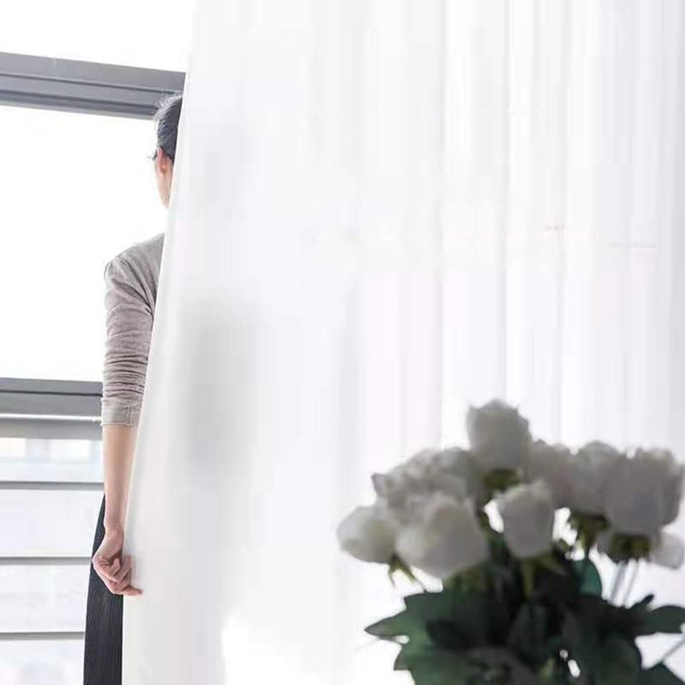 Amazon｜目隠しカーテンパーテーション お部屋の間仕切り 壁掛け金属