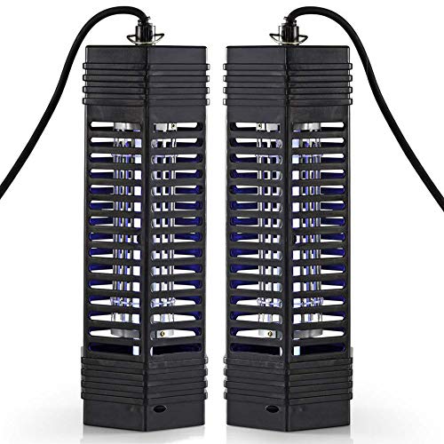 Preisvergleich Produktbild TronicXL 2 Stück Insektenvernichter elektrisch ECO Insekten Abwehr Moskito Stechmücken Mücken Licht Insekten Falle UVA Lampe Elektro Schnaken Schnacken Insektenfalle Killer UV Lichtfalle Insect