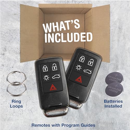 Télécommande Volvo KR55WK49264 KeylessOption boîtier haute qualité S60 - 3