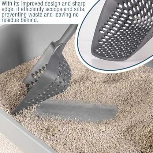 Pelle à litière pour chat EYNEL pour ne plus gaspiller le sable fin du terrarium - 4