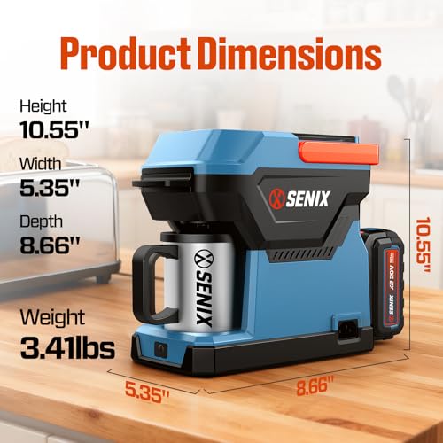 SENIX Portable Coffee Maker 5000mAh