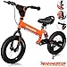Produktbild Rennmeister Laufrad | pneum. Breitreifen | Handbremse | Anti-Shock | Lenkerpolster | Kinder Fahrrad Lauflern Rad Balance Bike 12"