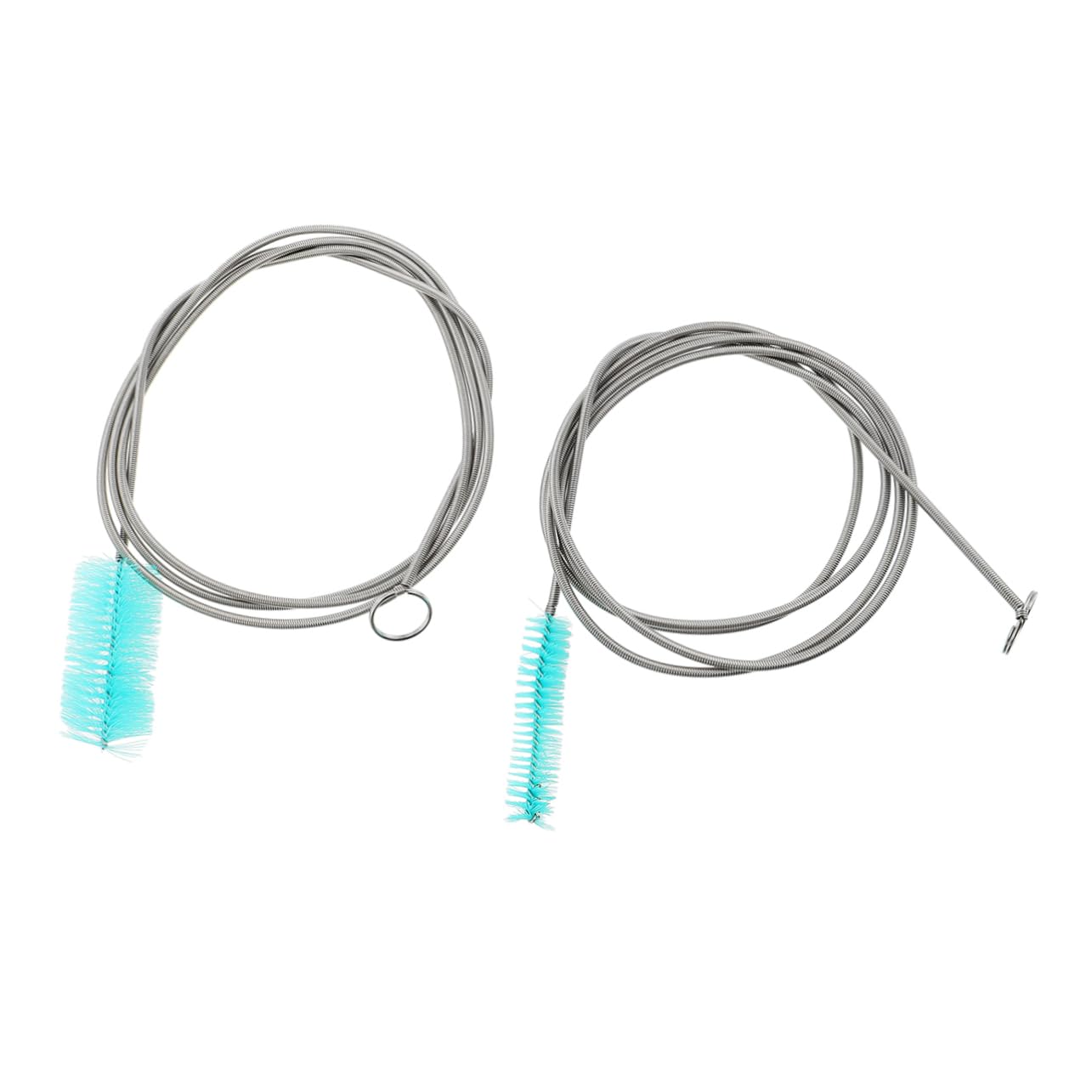 VANZACK Inlet Outlet Cleaning Brush 1 Set/2pcs Spring Brush for Aquarium Easy to Bend and Store