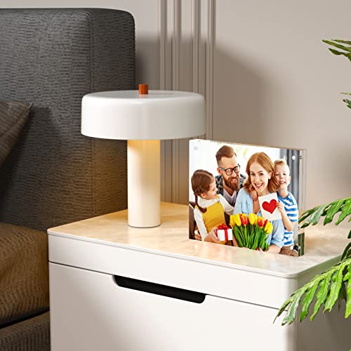 Niubee 8X10 Acrylic Picture Frame, Double Sided Magnetic Photo Frames With Gift Box Package #TOP6
