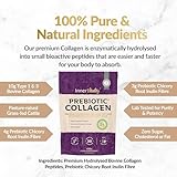 Prebiotic Collagen Powder - 420g Hydrolysed Bovine Collagen Peptides with Prebiotics for Gut Health & Skin, Collagen Powder for Woman & Men by Inner Vitality - Image 5