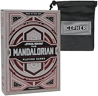 Theory 11 Mandalorianische Spielkarten - Star Wars Kartendeck - inklusive Cascade Card Bag