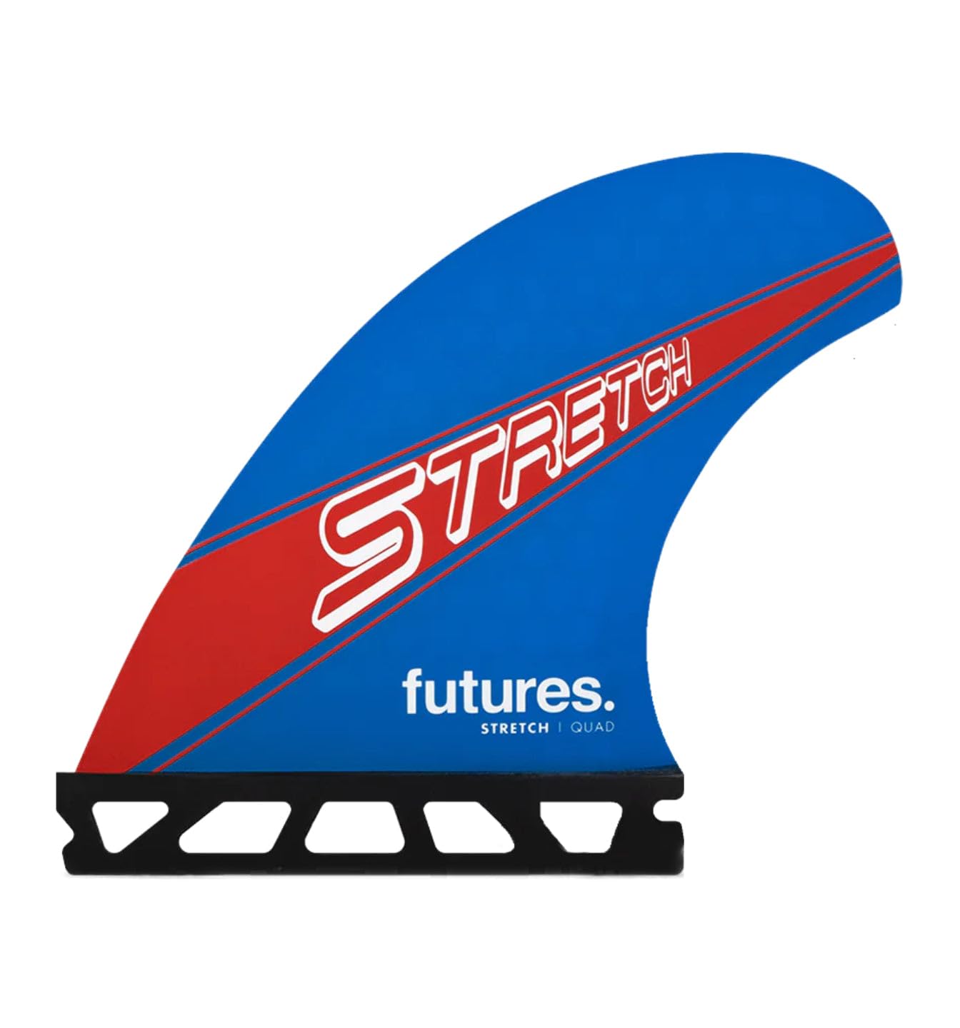 Amazon.com : Futures Stretch Quad Fins : Sports & Outdoors