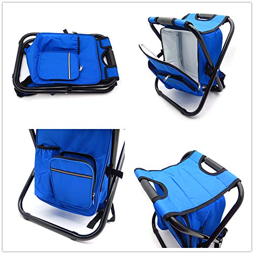 Httmt - Portable Folding Camping Fishing Chair Stool Travel Backpack Beach Bag [Item Number: Et-Seat001] #TOP4