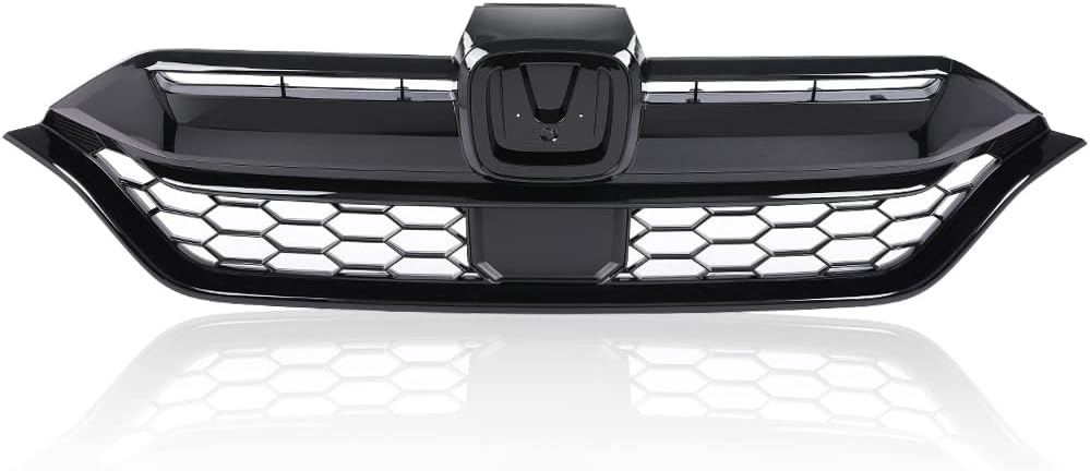 G-PLUS ABS Front Bumper Front Cover Lip Trim Compatible With Honda Accord 2018 2019 2020