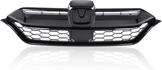PIT66 Front Upper Grille - Replacement For 2011-2013 Hyundai Sonata Sedan