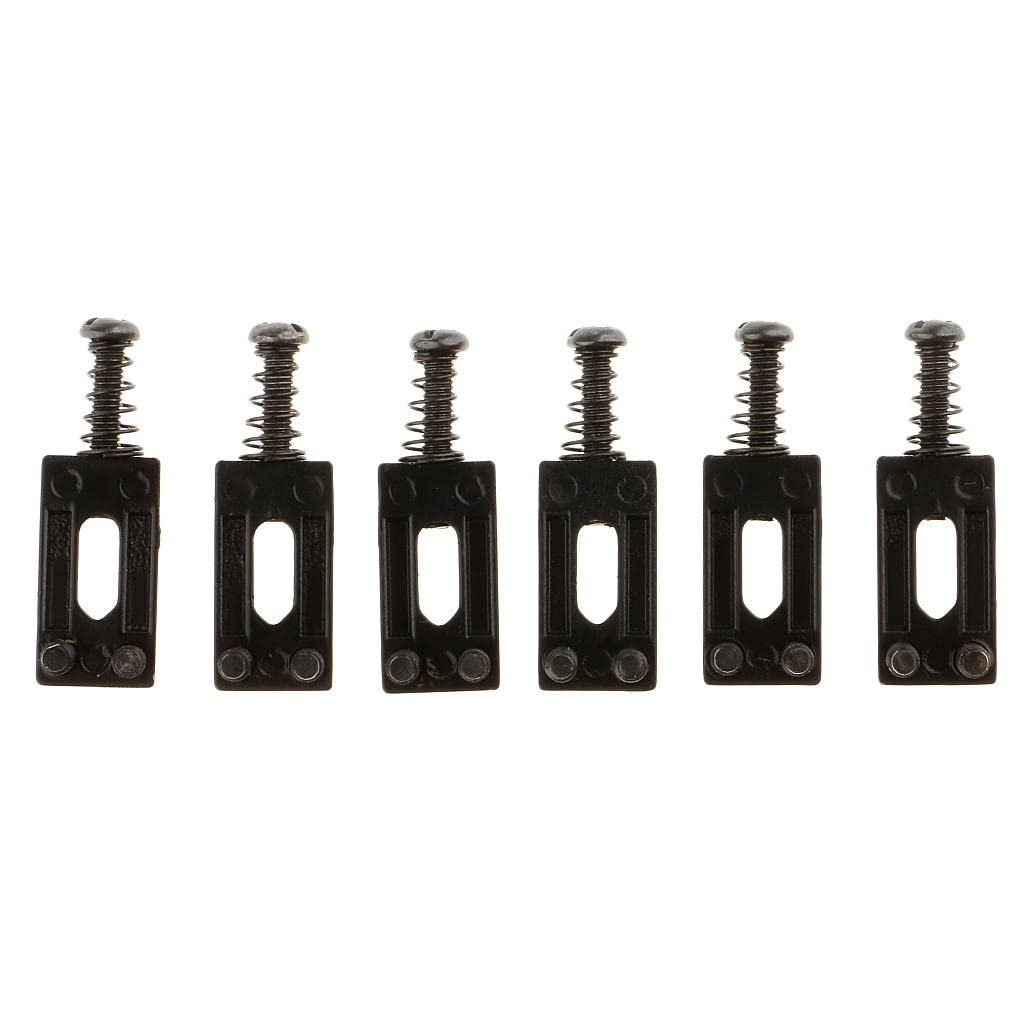 CALANDIS™ 6Piece Guitar Vibrato Bridge Tremolo Saddles for Electric Guitar Part Black | Saddles | Guitar Parts | Parts & Accessories | Guitars & Basses-image-30