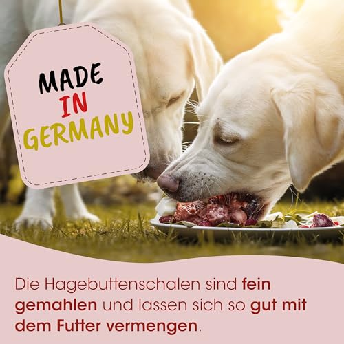 Fit-BARF Hagebuttenschalen fein für Hunde 800g