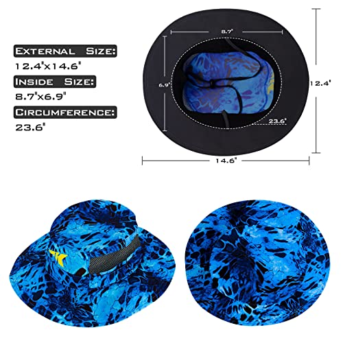 Image of KastKing Sol Armis UPF 50 Boonie Hat - Sun Protection Hat, Fishing Hat, Beach & Hiking Hat, Paddling