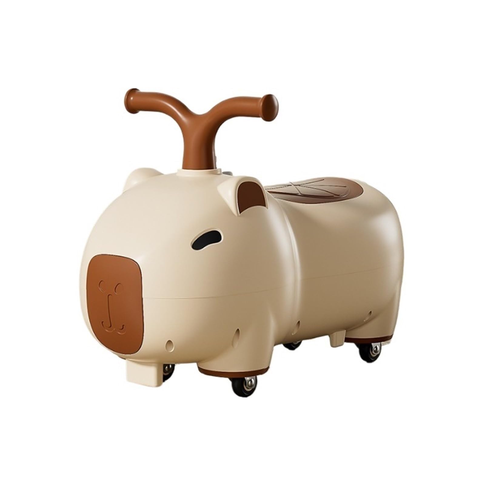 SDGBCXD Swing Car, Wiggle Car Toddler Ride On Toys with Under Seat Storage Music Light Kids Riding Toy for Indoor Outdoor Swing Card(Wei�)