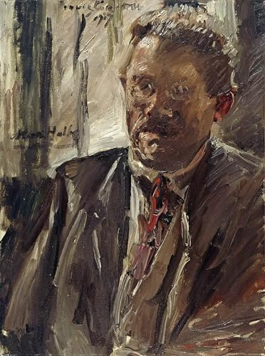 Decoración de oficinas con cuadro en lienzo Ritratto di Max Halbe Lovis Corinth