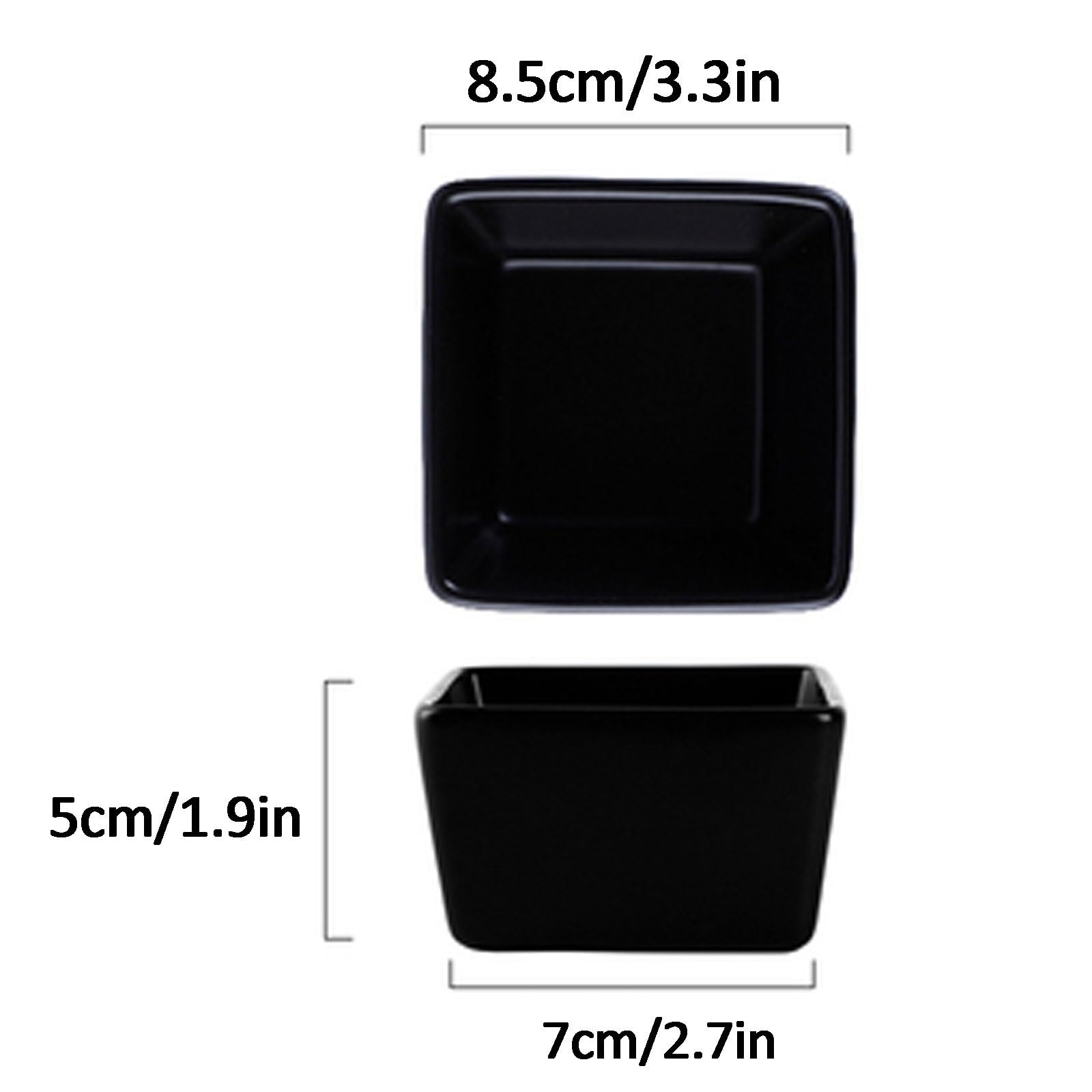 Snackteller Dip-Schüssel-Set, 5-teiliges Saucenschüssel-Keramik-Gewürzteller-Set, Snack-Essteller, Sushi-Schüssel Dessertteller