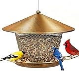 Samhe Bird Feeder for Outdoor Hanging, All Metal...