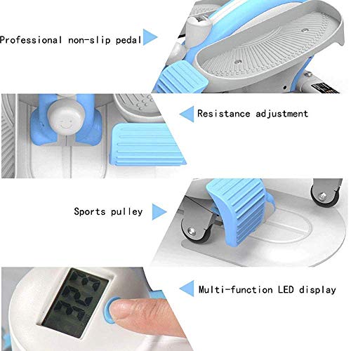 Image of Stepper，Stepper - 60 * 43 * 30cm Adjustable Height Stepper Machine with Twisting Action, Stepper Exercises Equipment wi
