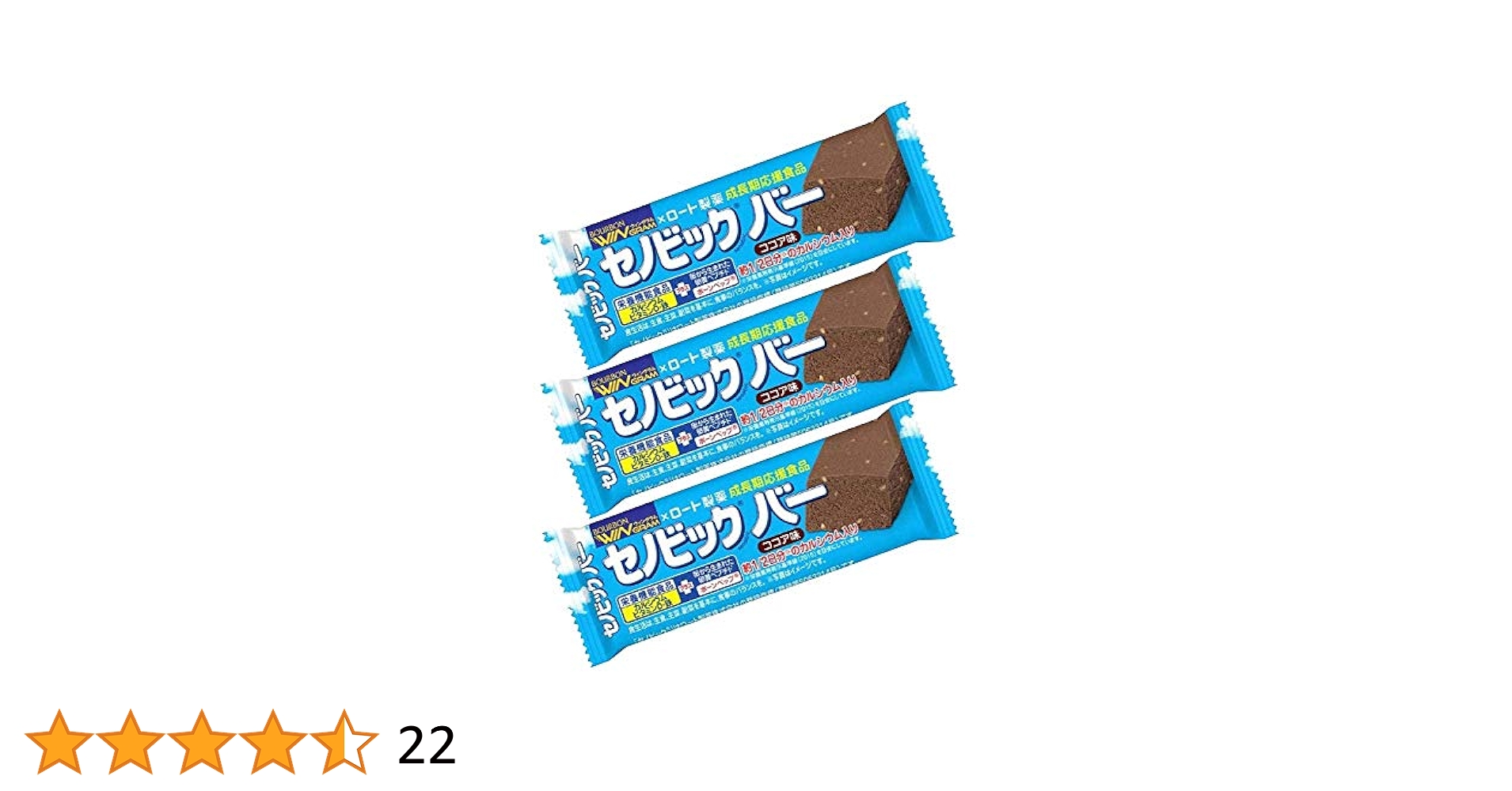 ロート製薬 - セノビックバー ココア味(37g) 108個 Amazon.co.jp: セノビックバーココア味 37g【108本セット
