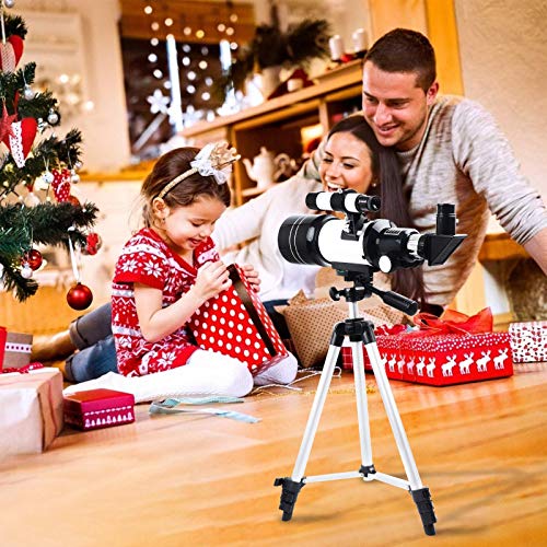 Telescopio astronómico ajustable 150X para niños miniatura 5