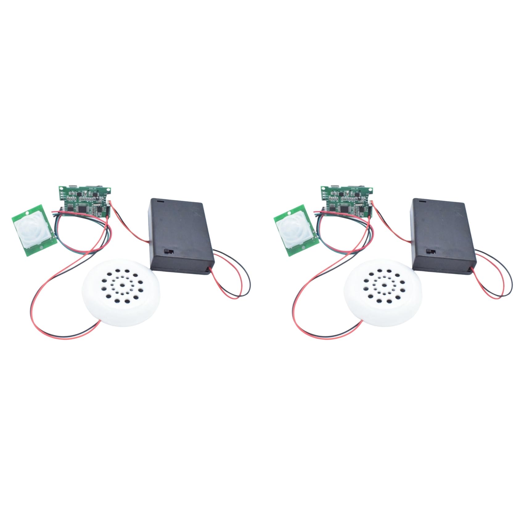 2X MP3 Music Voice Player Kit Recording Module with PIR Infrared Sensor Supports USB Download Without TF Card DIY