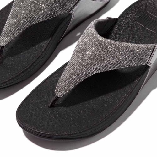 Image of Fitflop Women's Lulu Shimmerlux Toe-Post Sandals