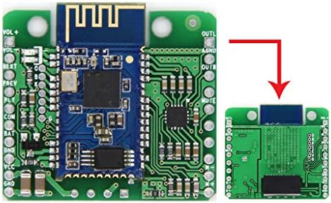 Goodqueen CSR8645 APT-X HiFi Bluetooth 4.0 12V Receiver Board for Car Amplifier Speaker