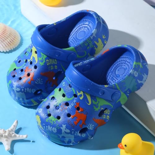 Image of Girls' Clogs for Toddlers & Kids Lightweight Garden Shoes Breathable Slip-on Slides Sandals Slippers Children's Beach Water Shoes