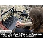 SAMSUNG T9 Portable SSD 4TB, USB 3.2 Gen 2x2 External Solid State Drive, Seq. Read Speeds Up to 2,000MB/s for Gaming, Students and Professionals,MU-PG4T0B/AM, Black (pack of 1) - Image 5