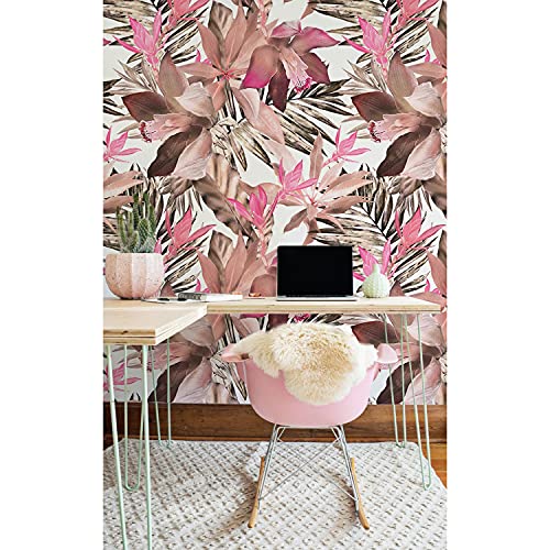 Papier Peint Tropical Repositionnable | Sticker Mural Sans Colle Coloray - 2