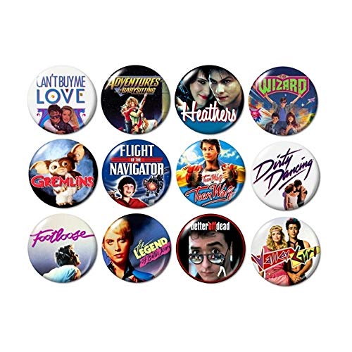 80's Movies Buttons (set #2)