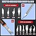 DIYSELF 150 PCS Exacto Knife Blades 11, Sharp Hobby Knife Blades, High Carbon Steel Craft Knife Blade, #11 Replacement Exacto Blade for Art, Scrapbooking, Stencil, Paper Cutting