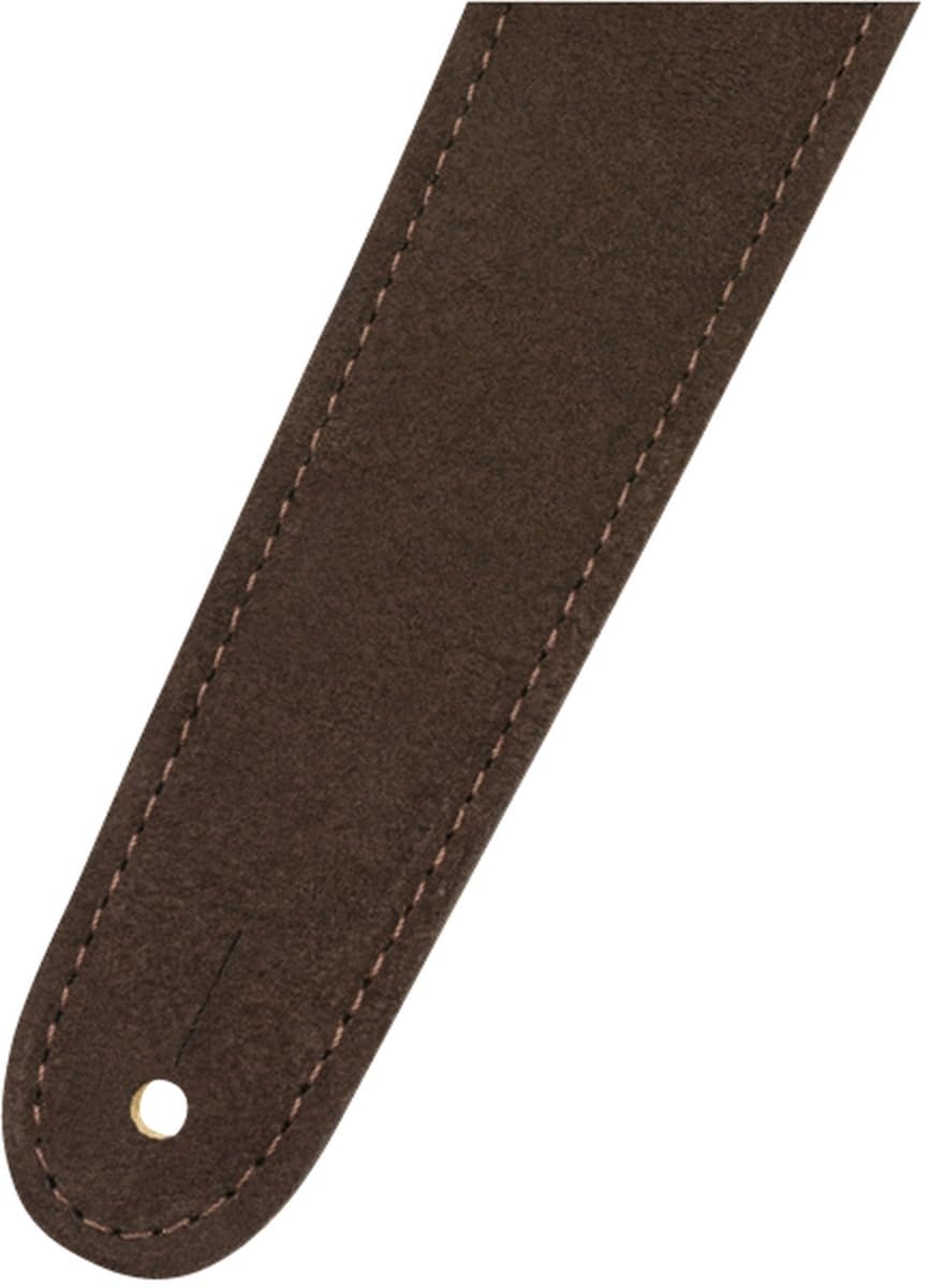 Fender©Reversible Suede Sangle pour Guitare et Basse - 5cm de large - Gris/ Beige