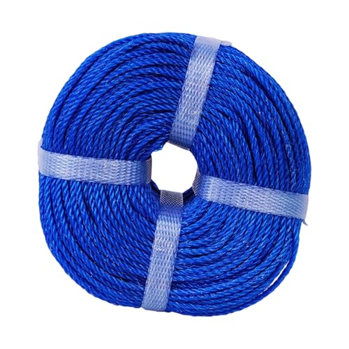 Laikoutd 3. Cuerda De Polietileno 32 Hebras Cable Multiusos para Exteriores 200m para Tendederos Camiones Carga Pesca Camping Marino Y Cuerda Pesca